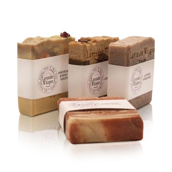 Lavender Whisper’s Artisan Soap Quartet - Image 3