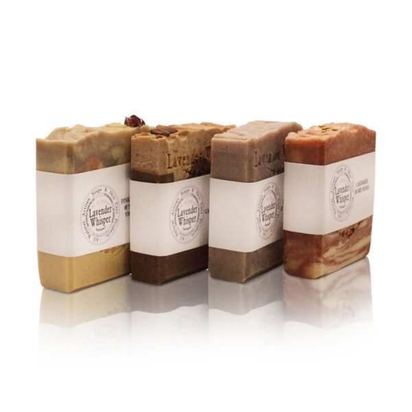 Lavender Whisper’s Artisan Soap Quartet - Image 2