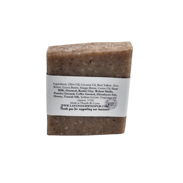 Sable Smoke Artisan Soap (Exfoliating Bar) - Image 3