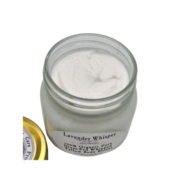 100% Organic Pure Grass-Fed Whipped Tallow Body Butter - Image 3