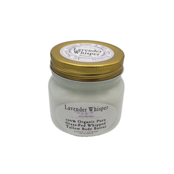 100% Organic Pure Grass-Fed Whipped Tallow Body Butter - Image 4