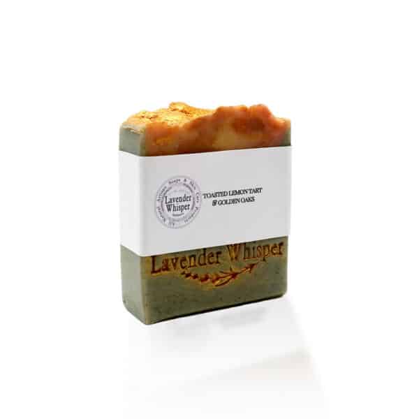 Toasted Lemon Tart & Golden Oaks by Lavender Whisper contain manjishtha root & kaolin clay to nourish your skin