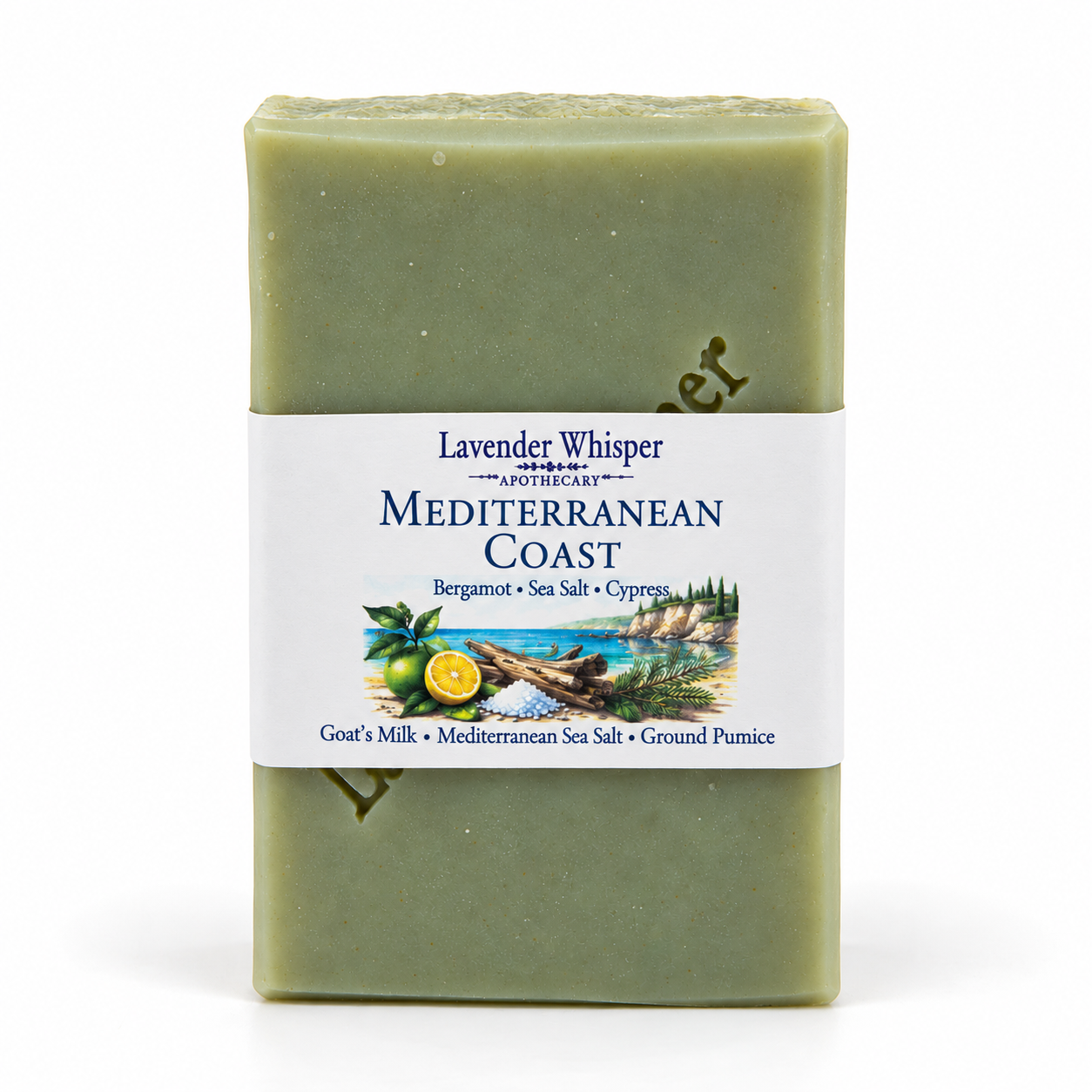 Mediterranean Coast Goat’s Milk Soap by Lavender Whisper Apothecary